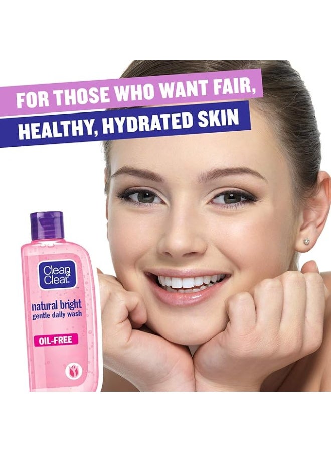 Clean & Clear Clean and Clear Daily Facial Wash Natural Bright 50 ml - Image 2